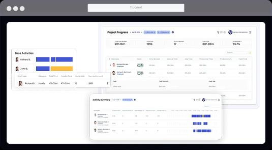 TraqNext full feature set on-premise dashboard and analytics